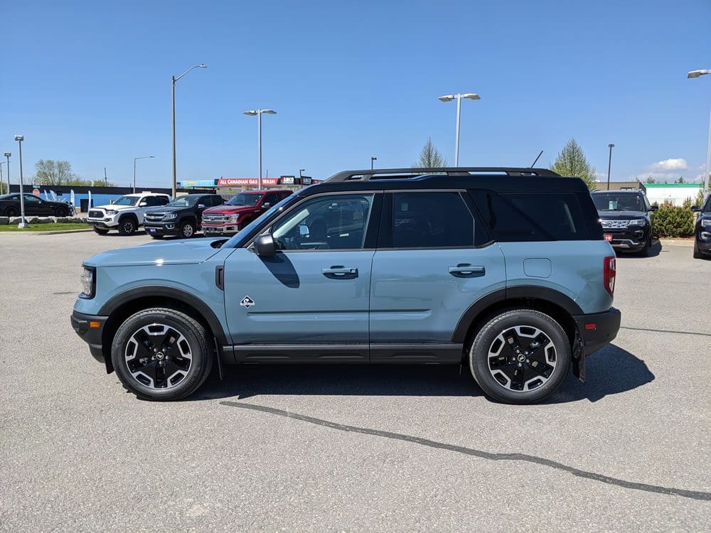 Bronco Sport view from the side