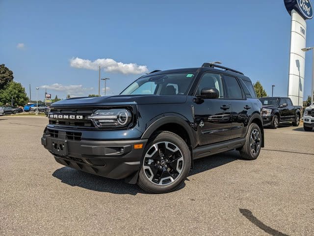 Ford Bronco Sport in black