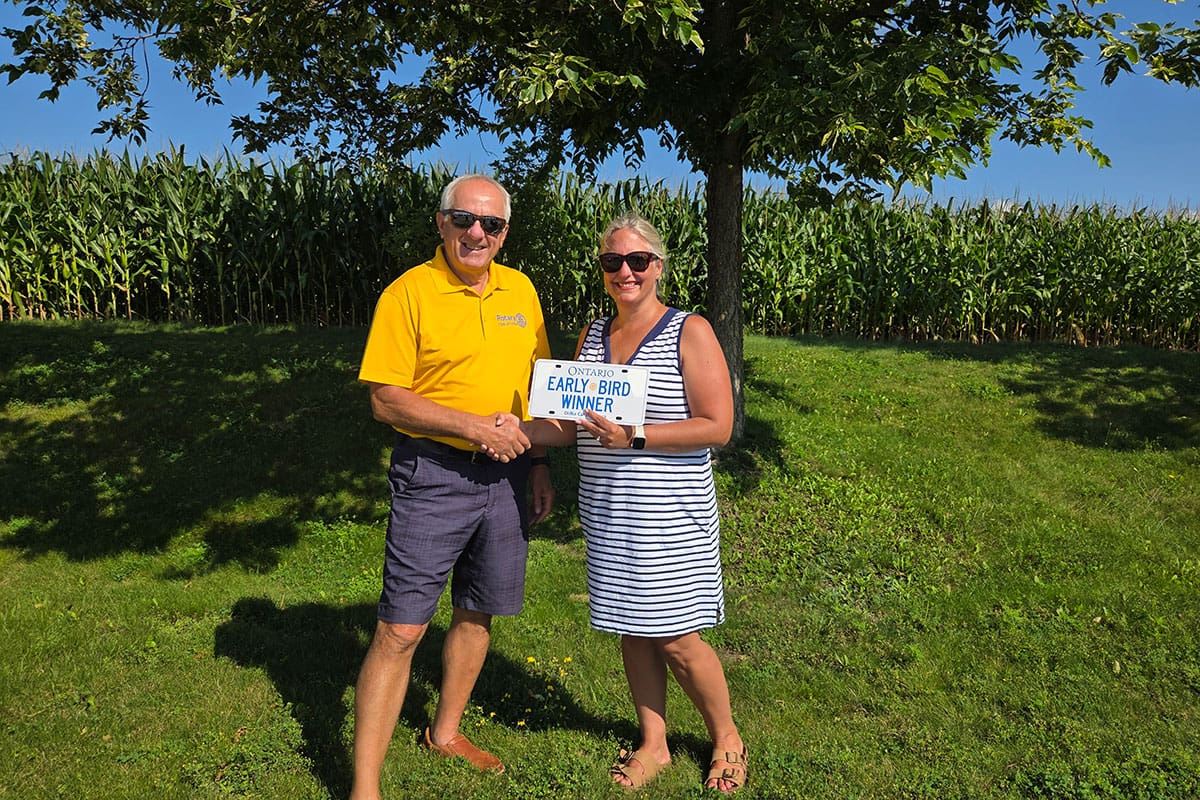 Fourth Early-Bird Draw Winner